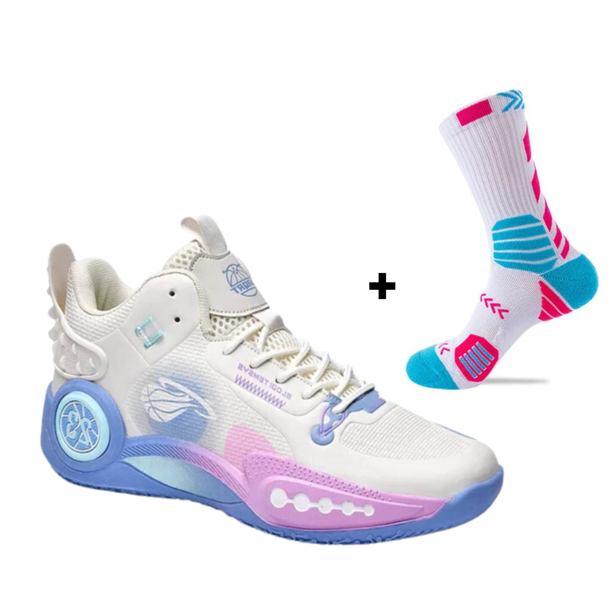 BF - Tênis De Vôlei e Basquete SprintFlow + Meias de Brinde