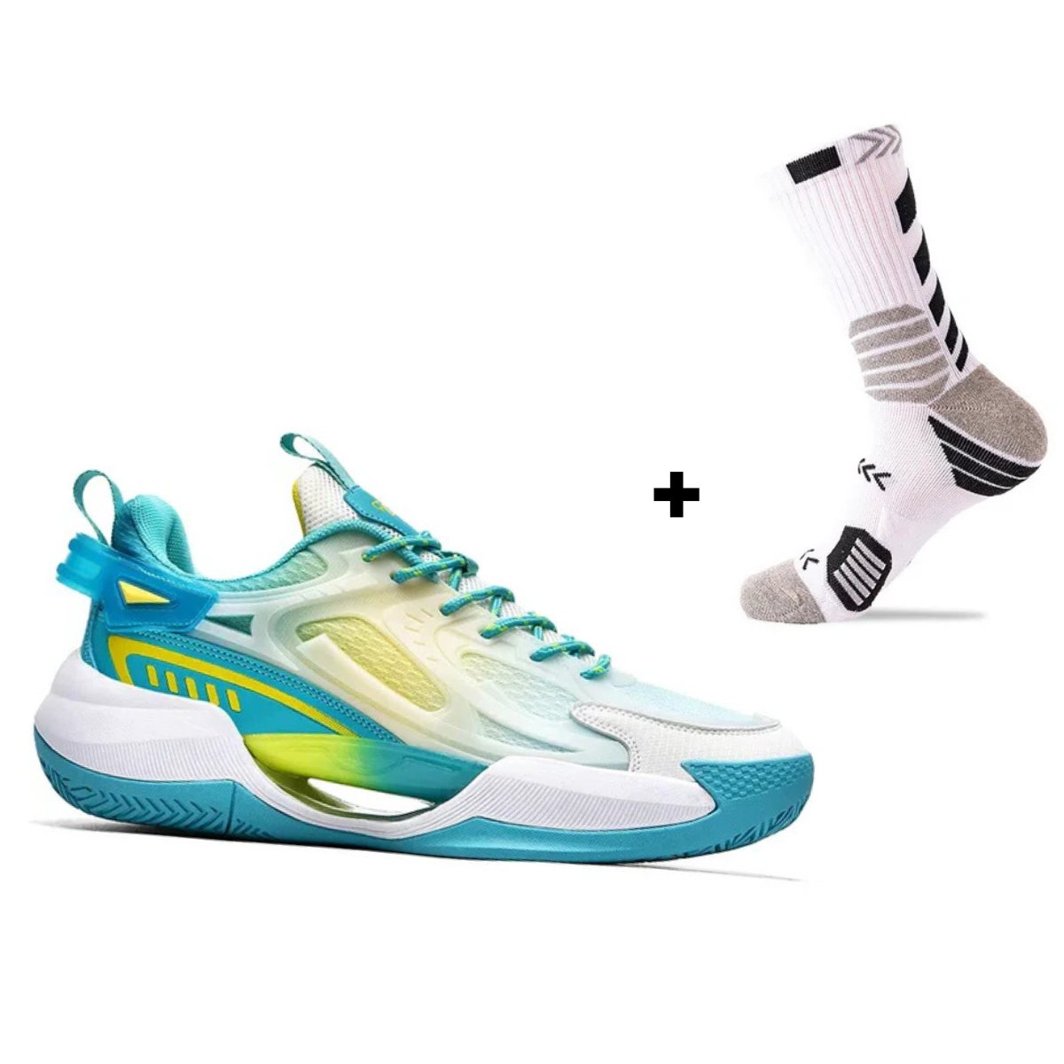 BF - Tênis de Vôlei e Basquete PowerGrip + Meias de Brinde