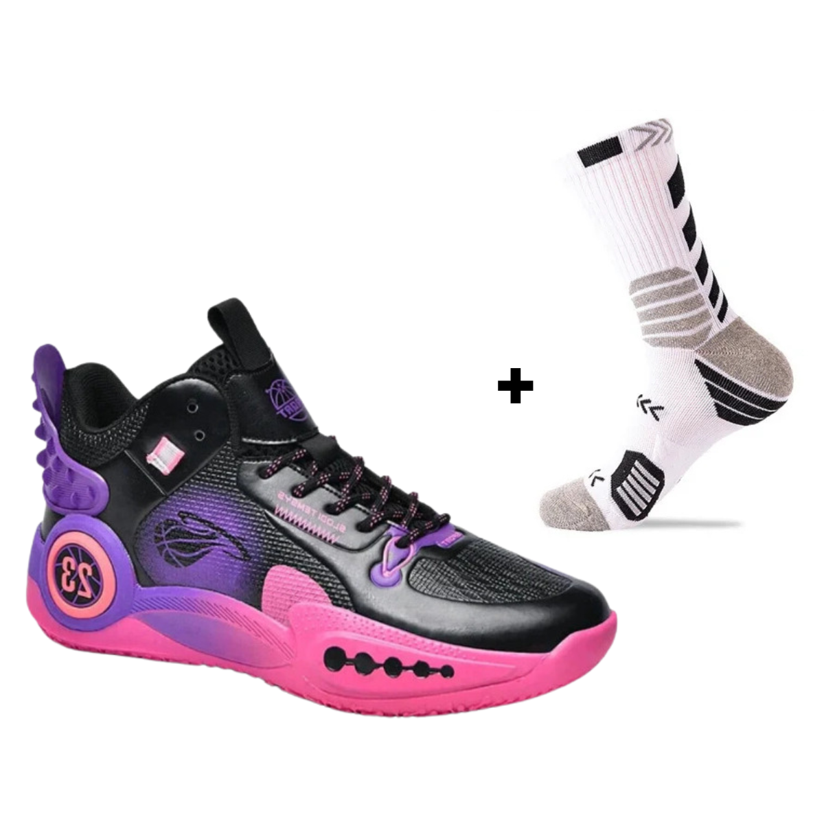 BF - Tênis De Vôlei e Basquete SprintFlow + Meias de Brinde