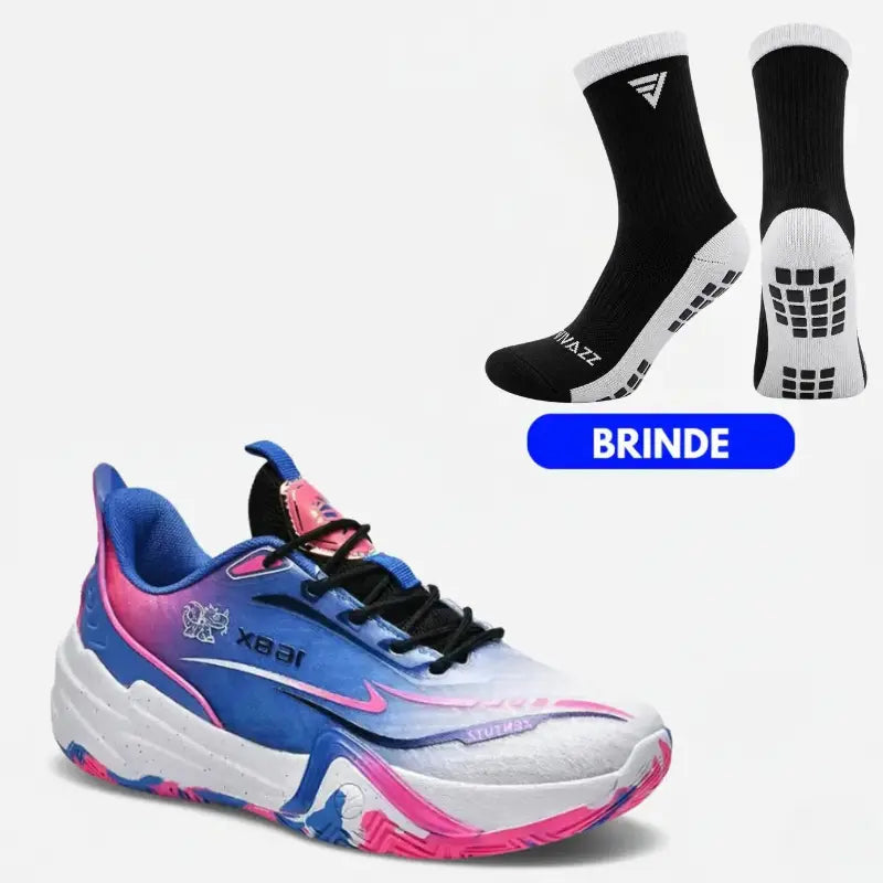 KIT Tênis de Vôlei Flex 168X + Meias Grátis