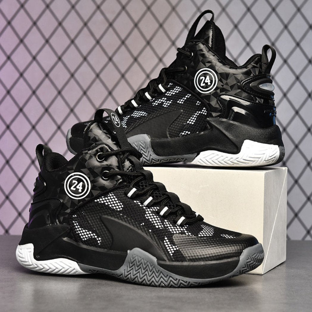 Tênis De Vôlei Infantil Fusion | Respirável e Antiderrapante- Preto