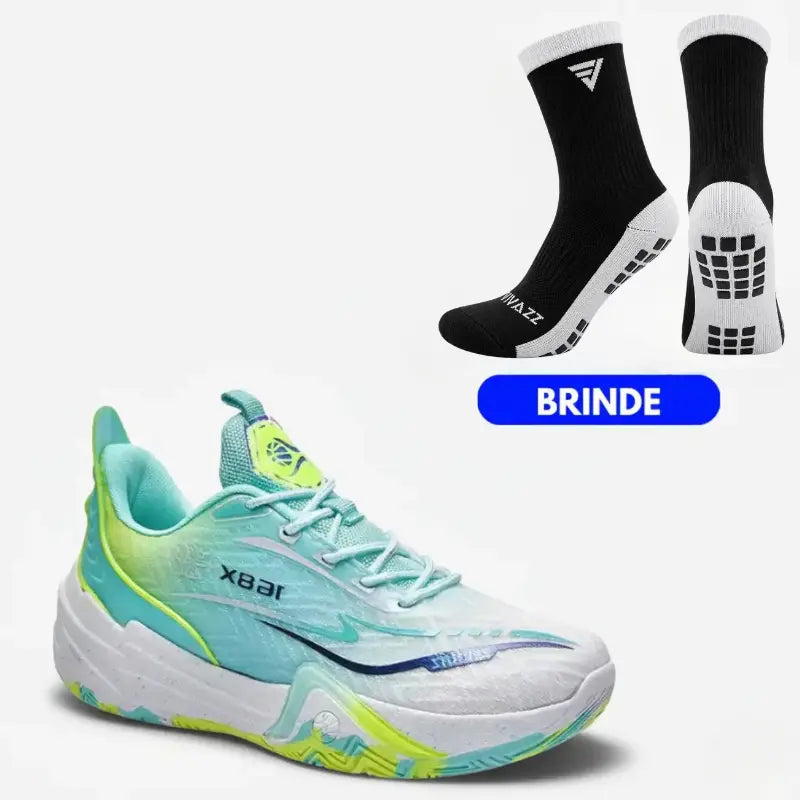 KIT Tênis de Vôlei Flex 168X + Meias Grátis