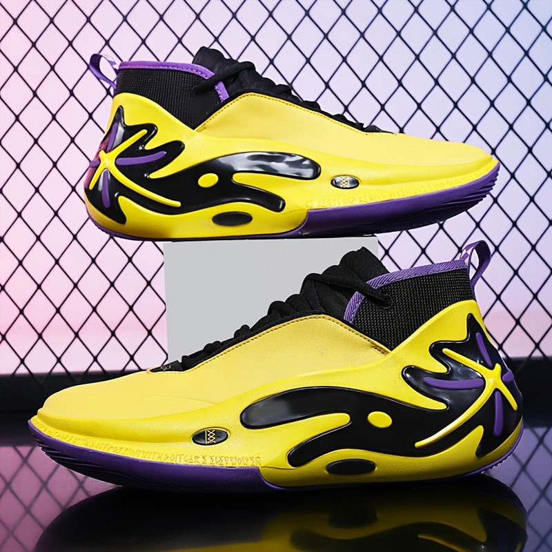 Tênis de Vôlei BlazeStrike X | Alto Desempenho, Sola Antiderrapante de Impacto-Amarelo