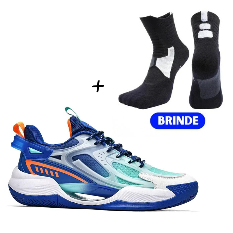 KIT Tênis de Vôlei PowerGrip + Meias Grátis