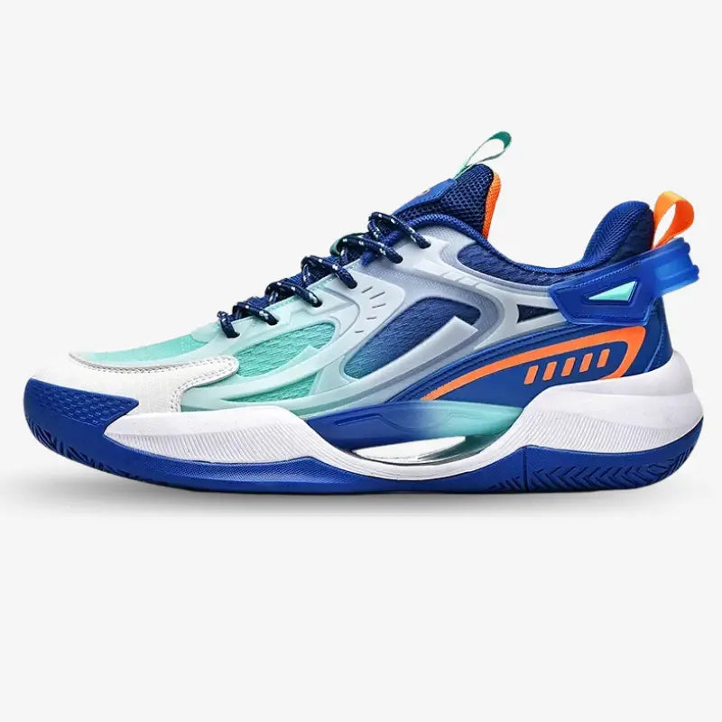 KIT Tênis de Vôlei PowerGrip + Joelheira + Meia + Manguito-Azul Escuro