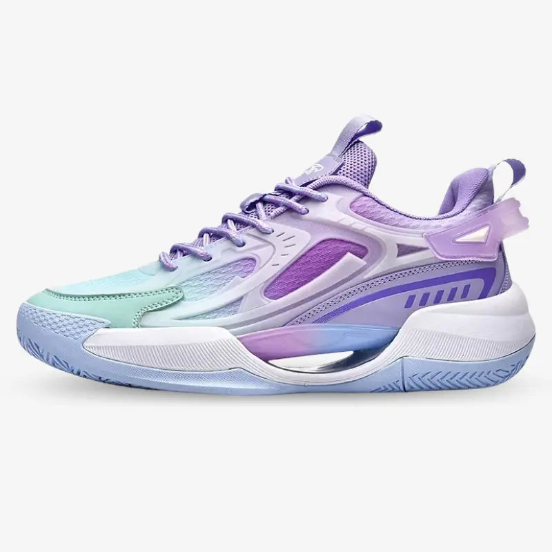 KIT Tênis de Vôlei PowerGrip + Joelheira + Meia + Manguito-Roxo