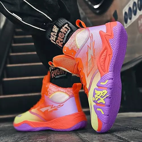 Tênis de Vôlei AstroVulcan - Antiderrapante- Laranja