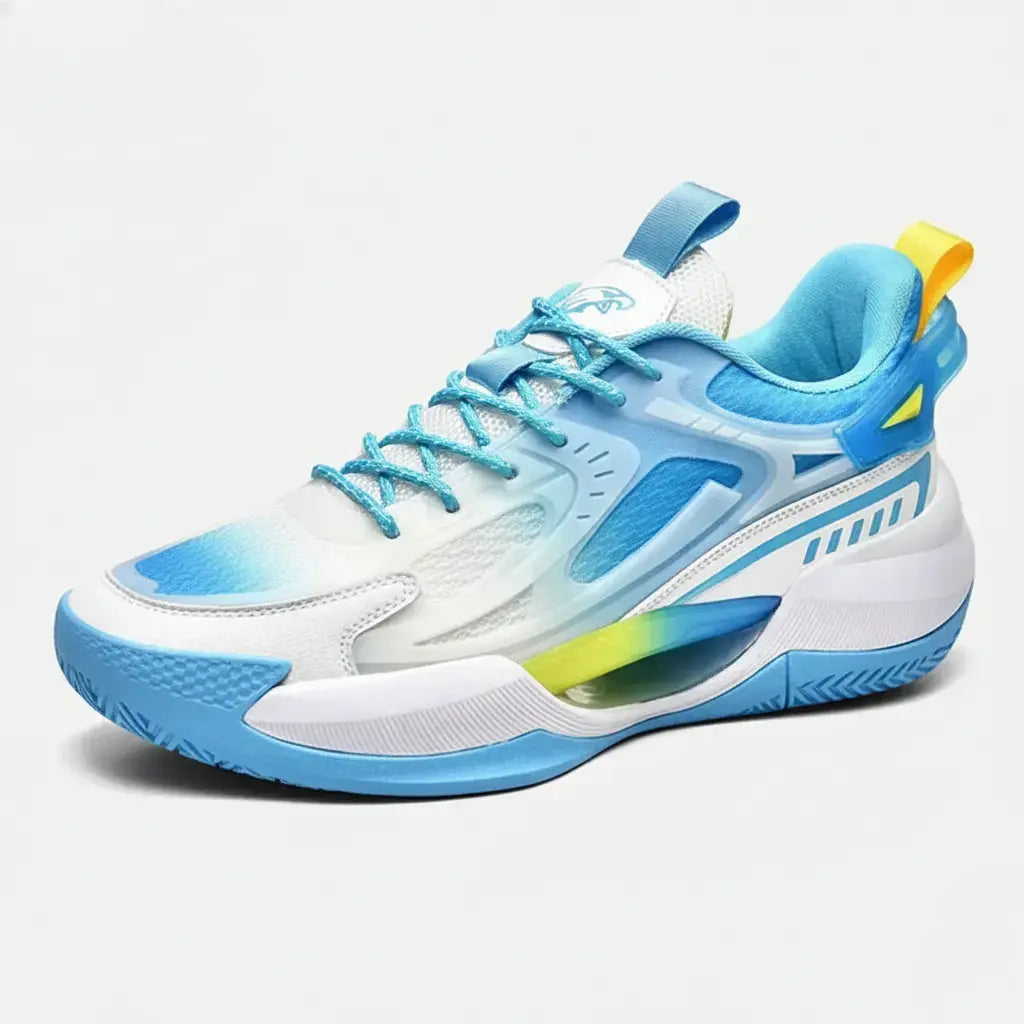 Tênis de Basquete PowerGrip | Respirável e Alto Impacto - Azul