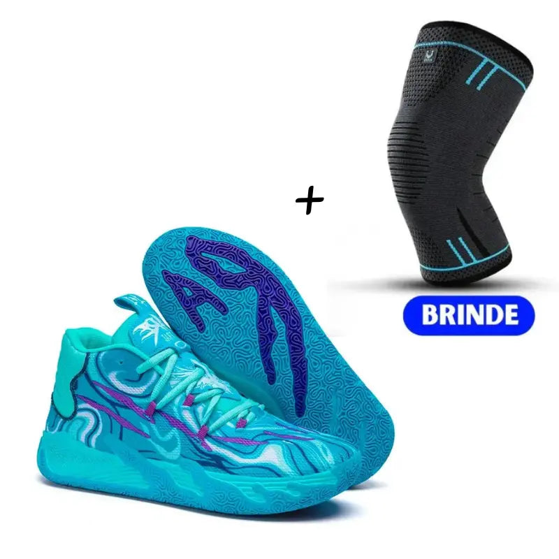 KIT Tênis de Vôlei AeroDunk + Joelheira Grátis