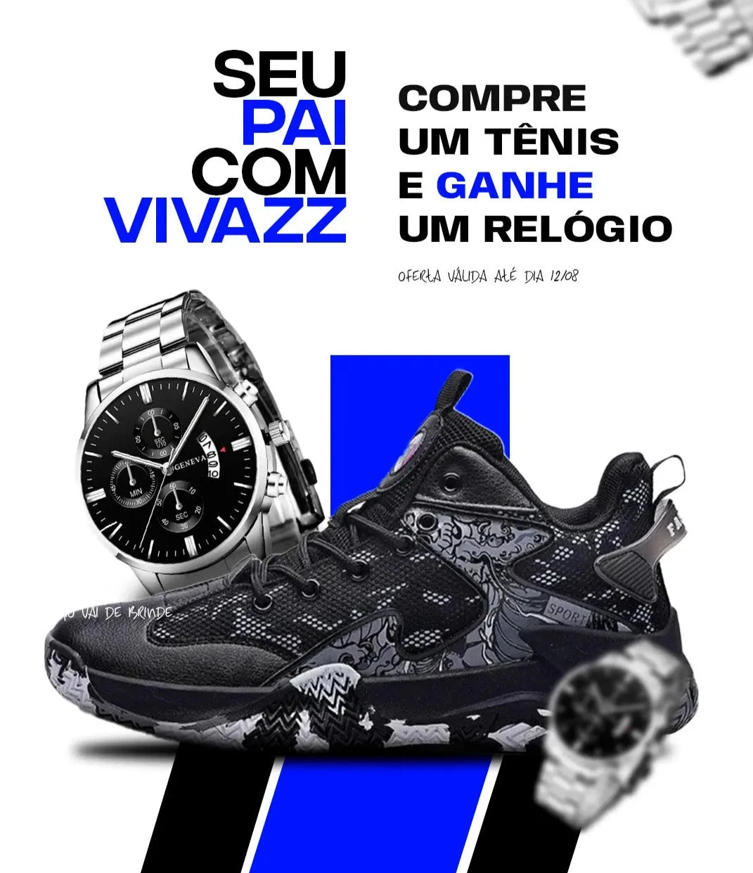 10 Pares de Meia de Algodão Premium | Respirável e Macia