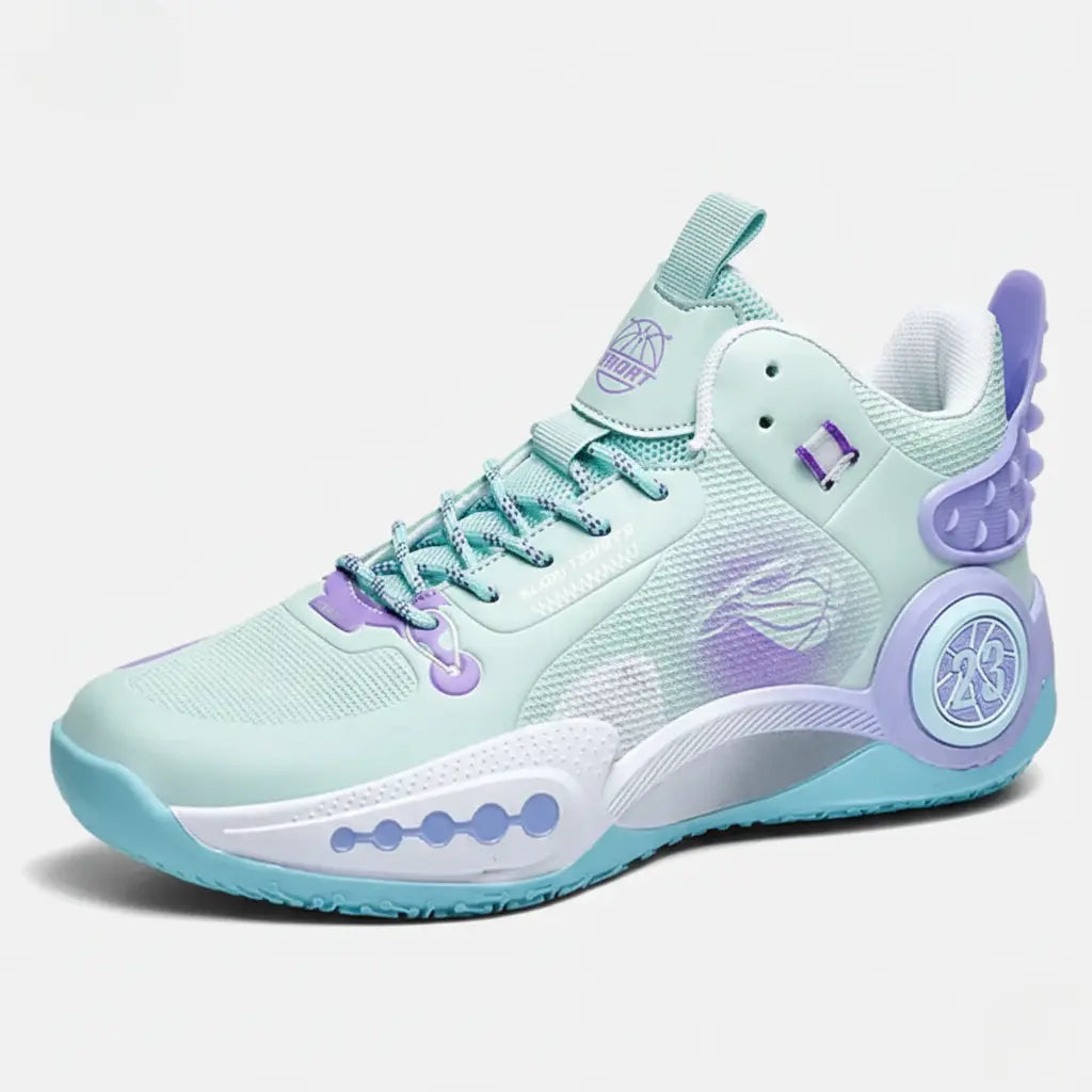 Tênis De Basquete SprintFlow | Respirável e Antiderrapante- Verde