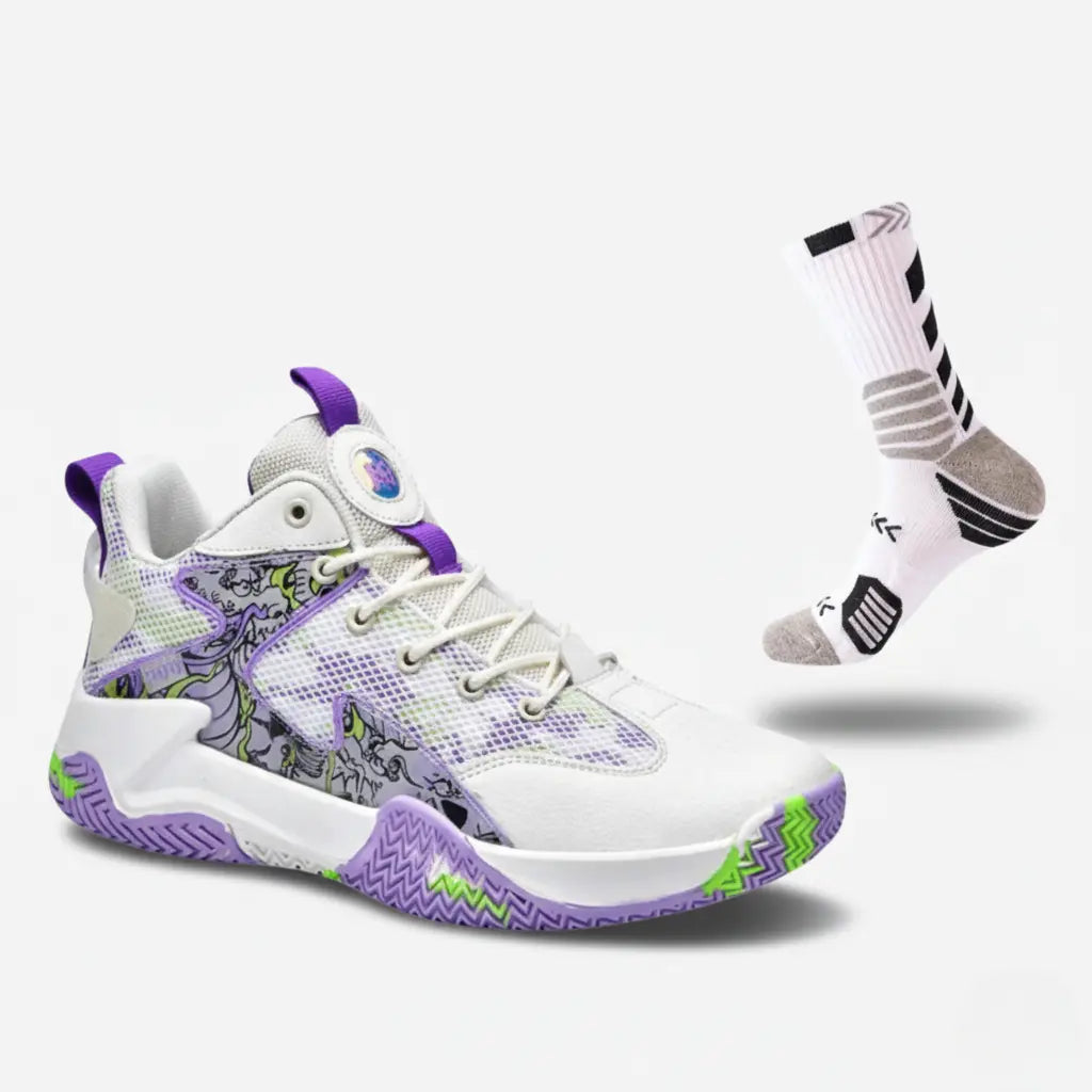 BF - Tênis de Vôlei e Basquete Grafite 3.0+ Meias de Brinde