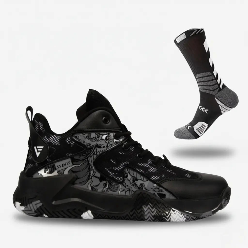 BF - Tênis de Vôlei e Basquete Grafite 3.0+ Meias de Brinde