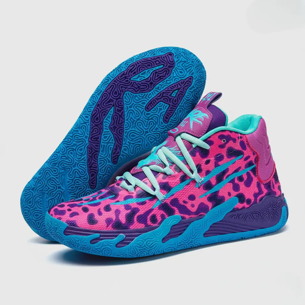 Tênis de Vôlei AeroDunk - Vivazz - Roxo/Azul