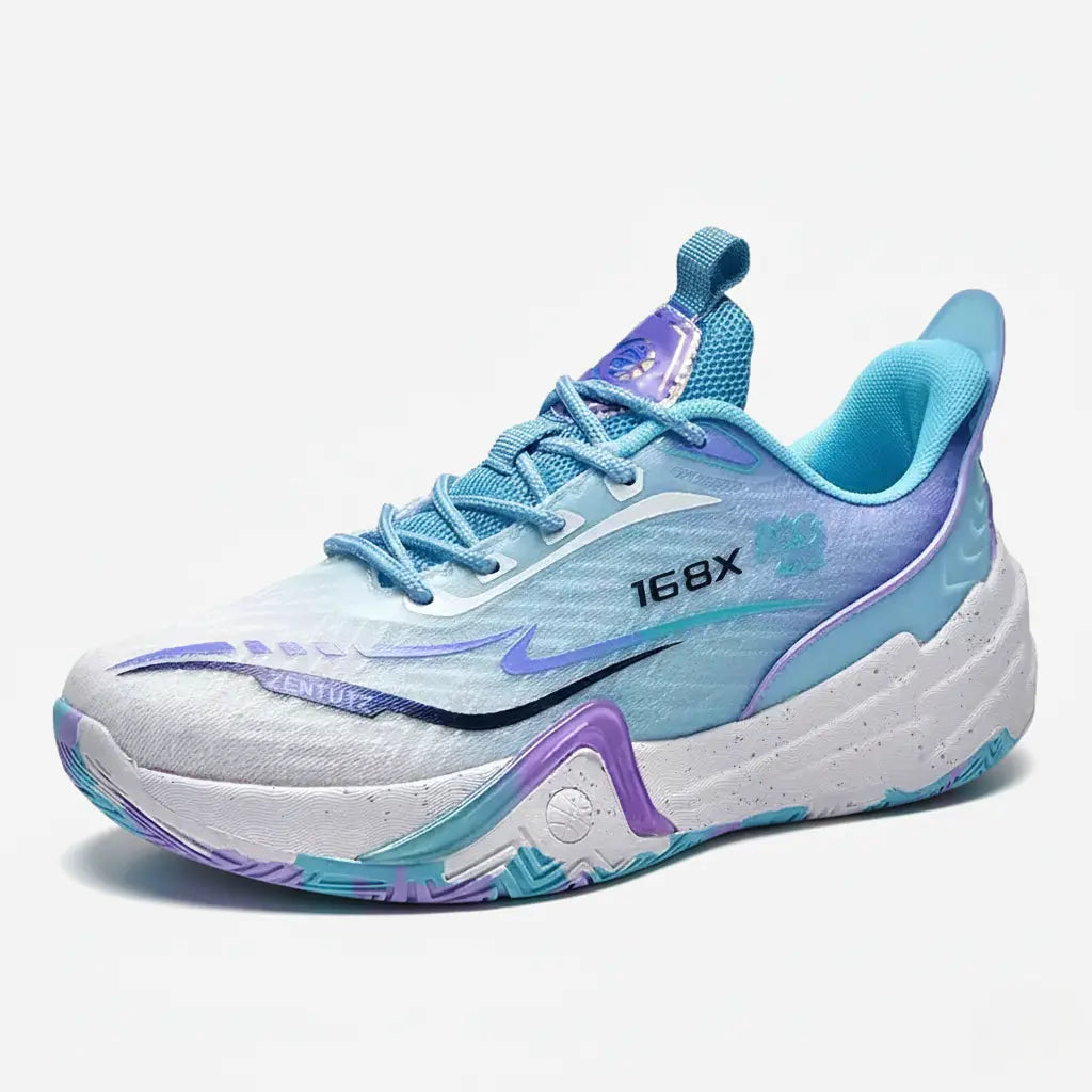KIT Tênis de Vôlei Flex 168X + Joelheira Grátis-Azul Claro