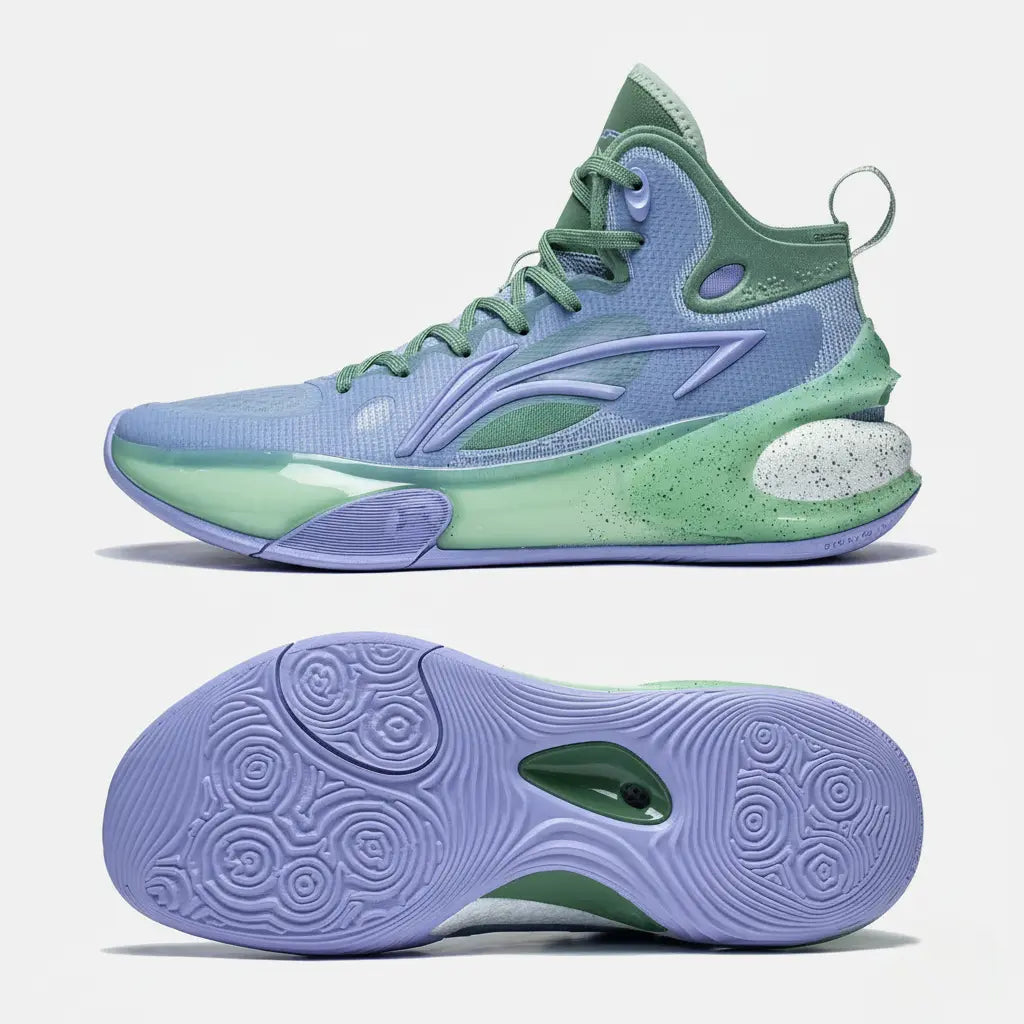 Tênis de Vôlei e Basquete Masculino Profissional - GelPro-Branco Céu