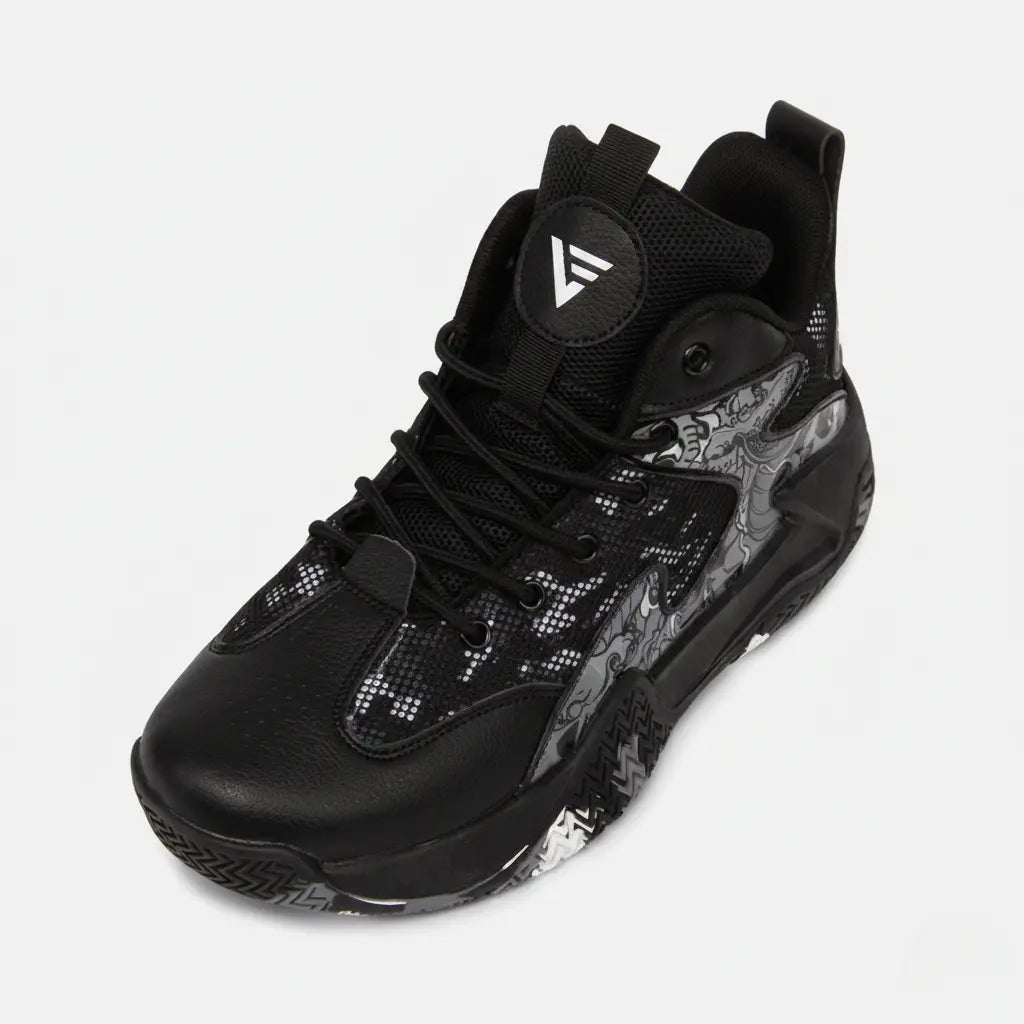 Tênis de Vôlei e Basquete Vivazz All Black - Unissex- Preto