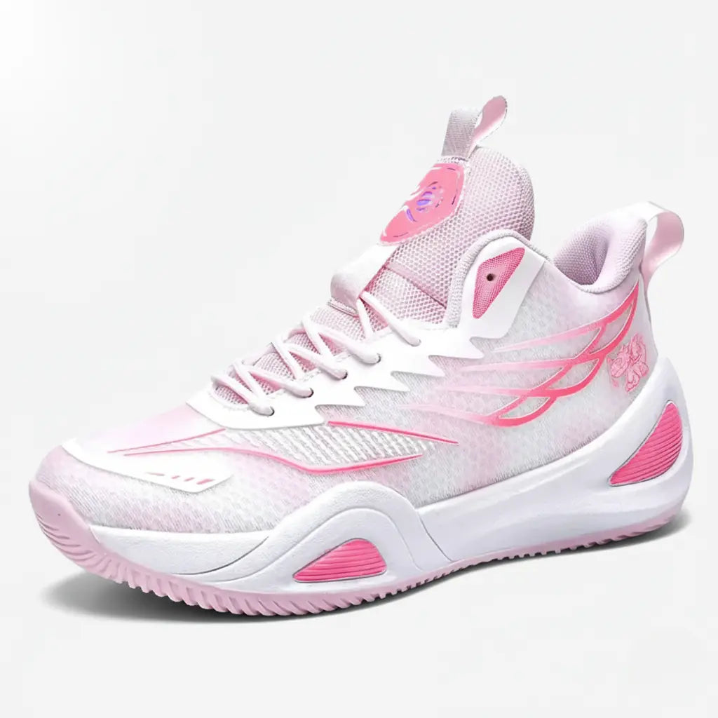 KIT Tênis de Vôlei DunkX + Joelheira de Brinde-Rosa