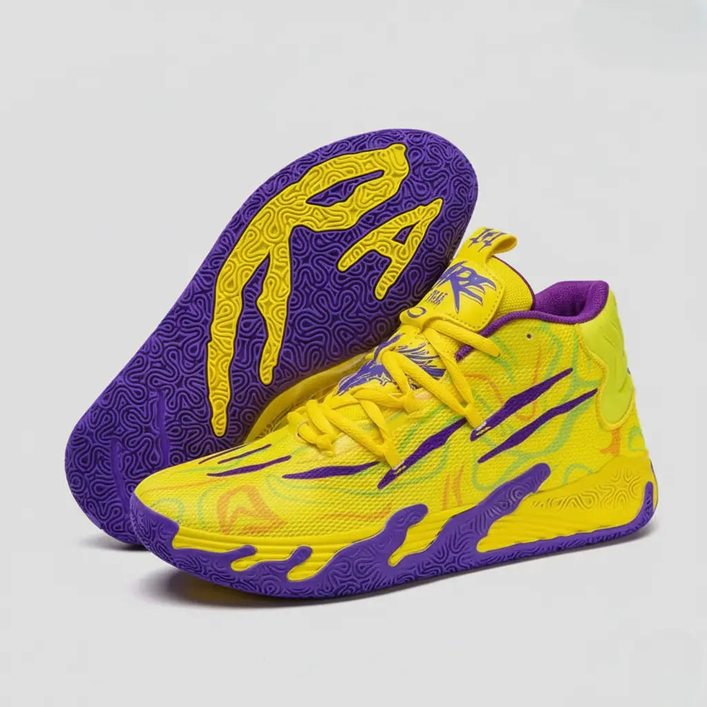 Tênis de Vôlei AeroDunk - Vivazz - Amarelo