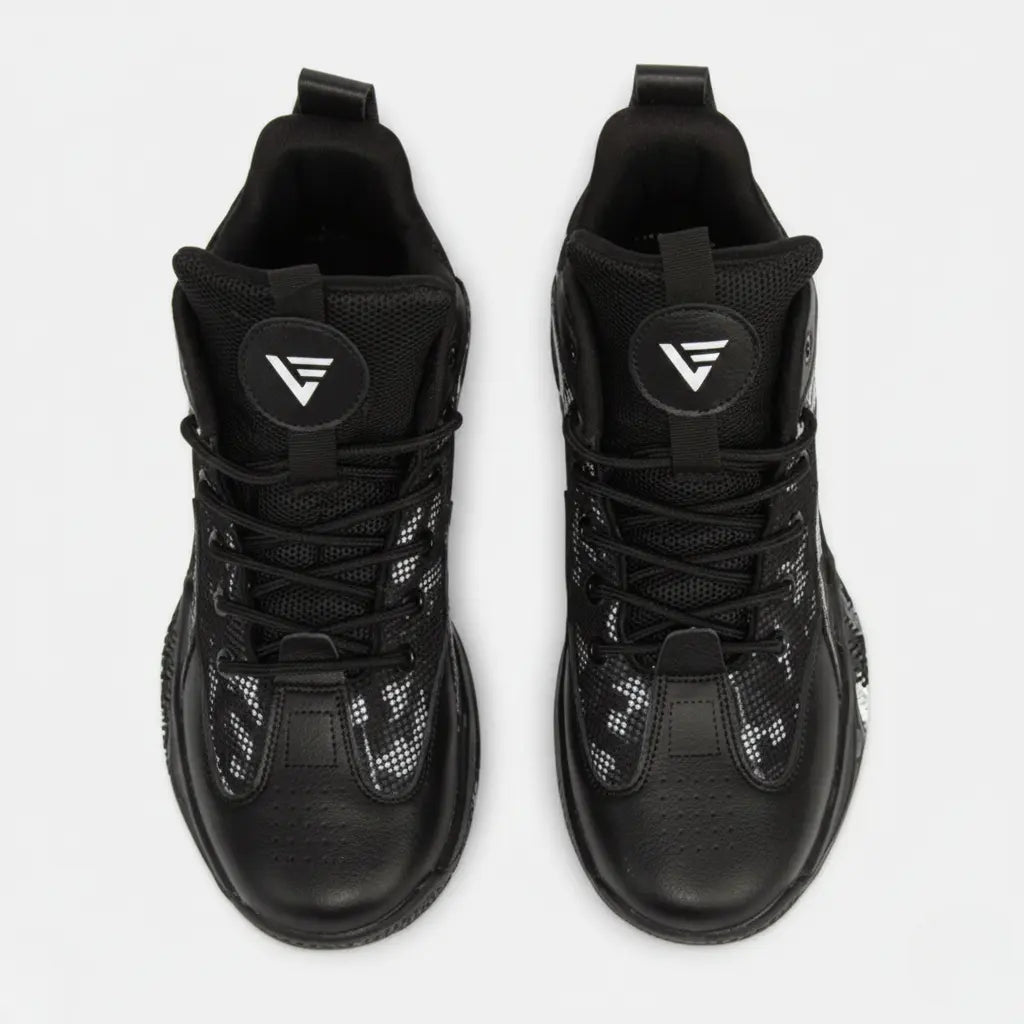 Tênis de Handebol All Black Grafite 3.0 - Vivazz- Preto