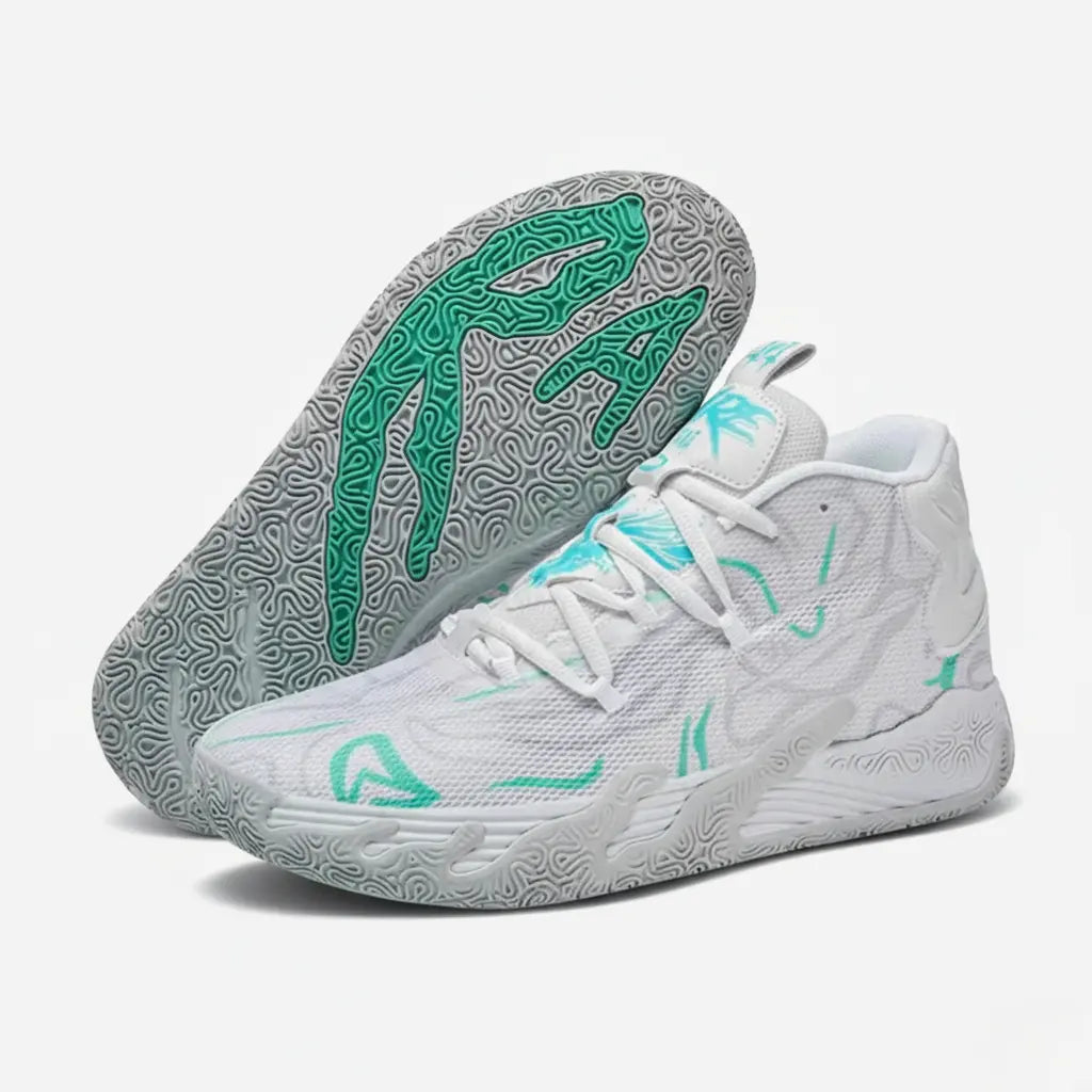 KIT Tênis de Vôlei AeroDunk + Joelheira Grátis-Branco