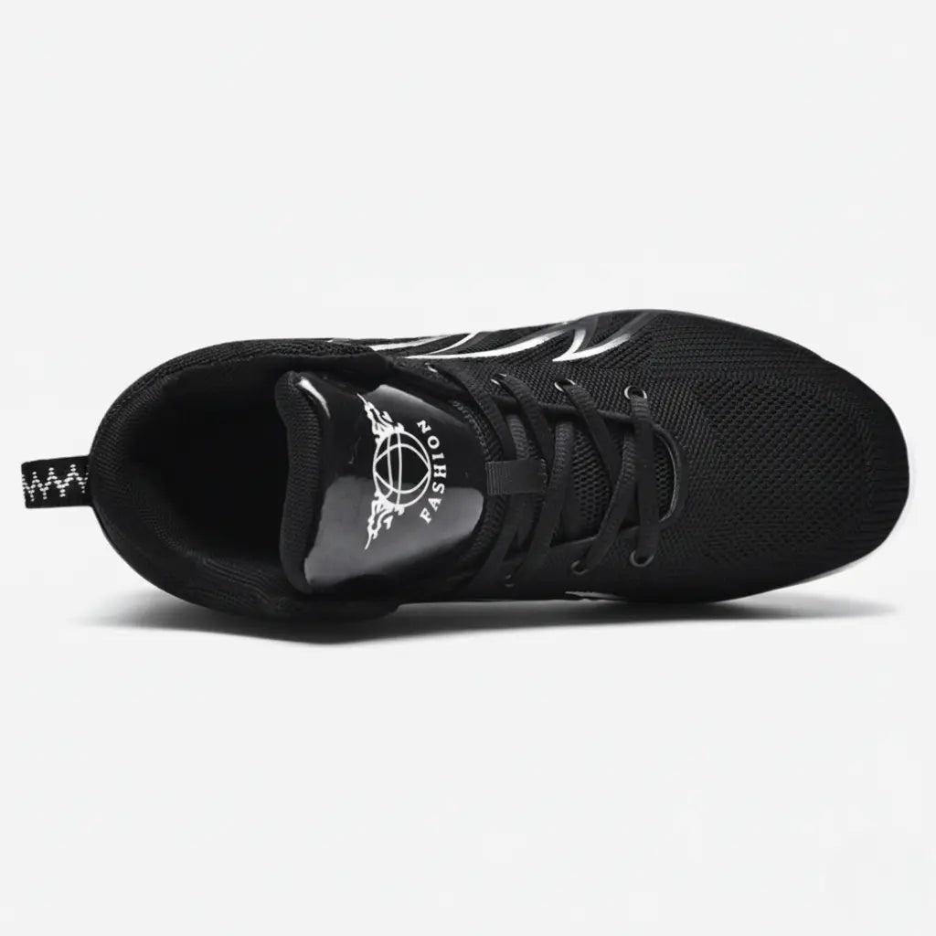 Tênis de Basquete SlamGuardian Original | Proteja sua Vitória no Basquete-Preto/Branco