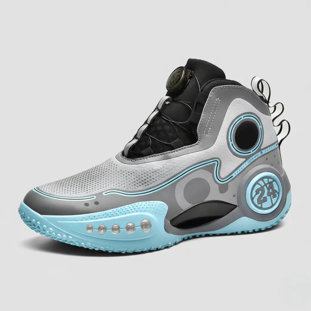 Tênis de Basquete UrbanPulse| Respirável Alta Absorção- Cinza