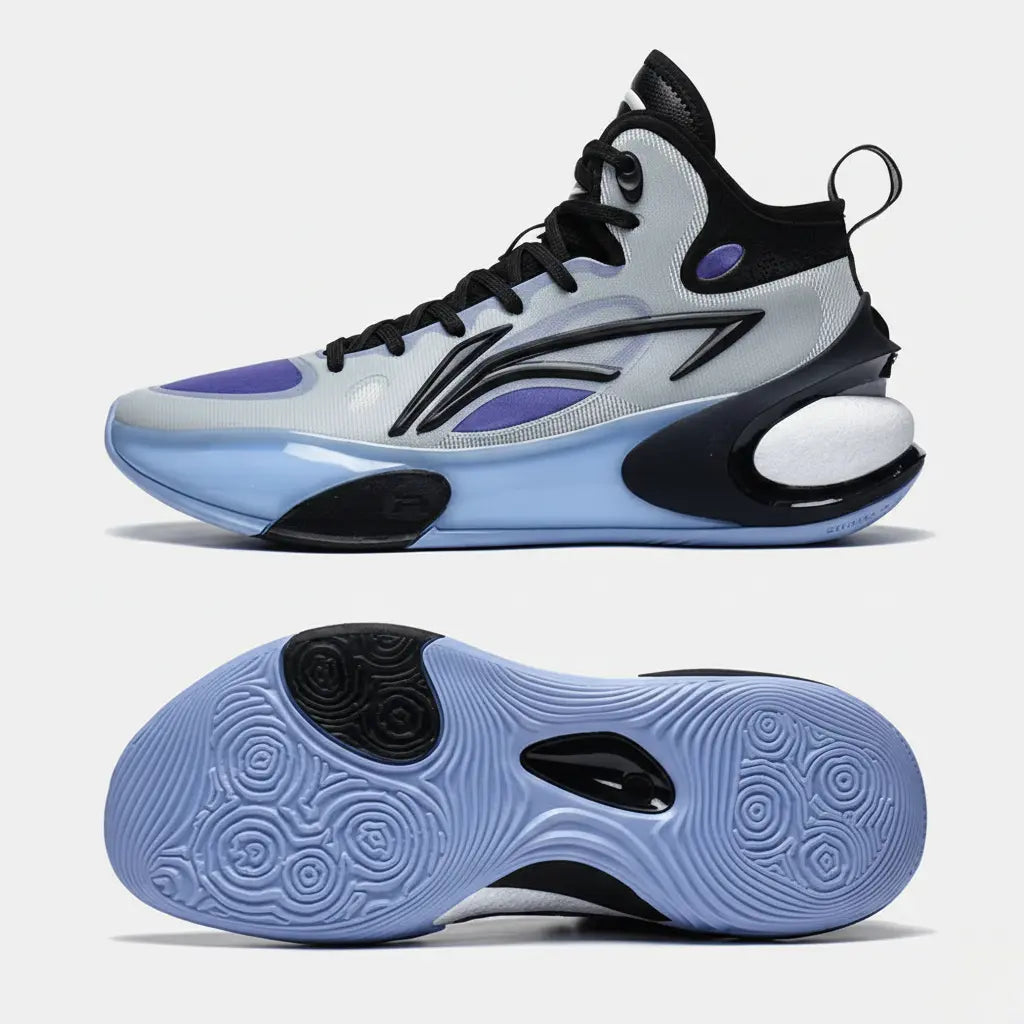 Tênis de Vôlei e Basquete Masculino Profissional - GelPro-Azul