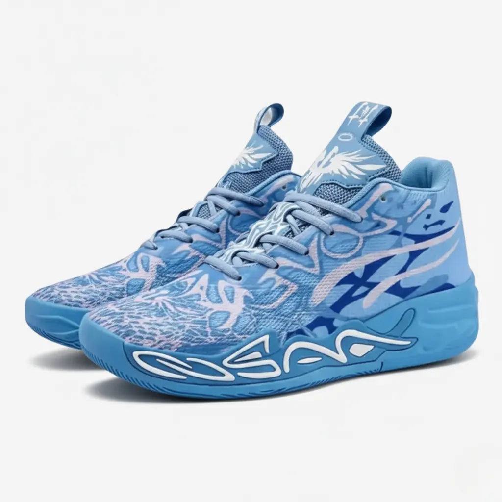 KIT Tênis de Vôlei Impact Blaze + Manguito-Azul