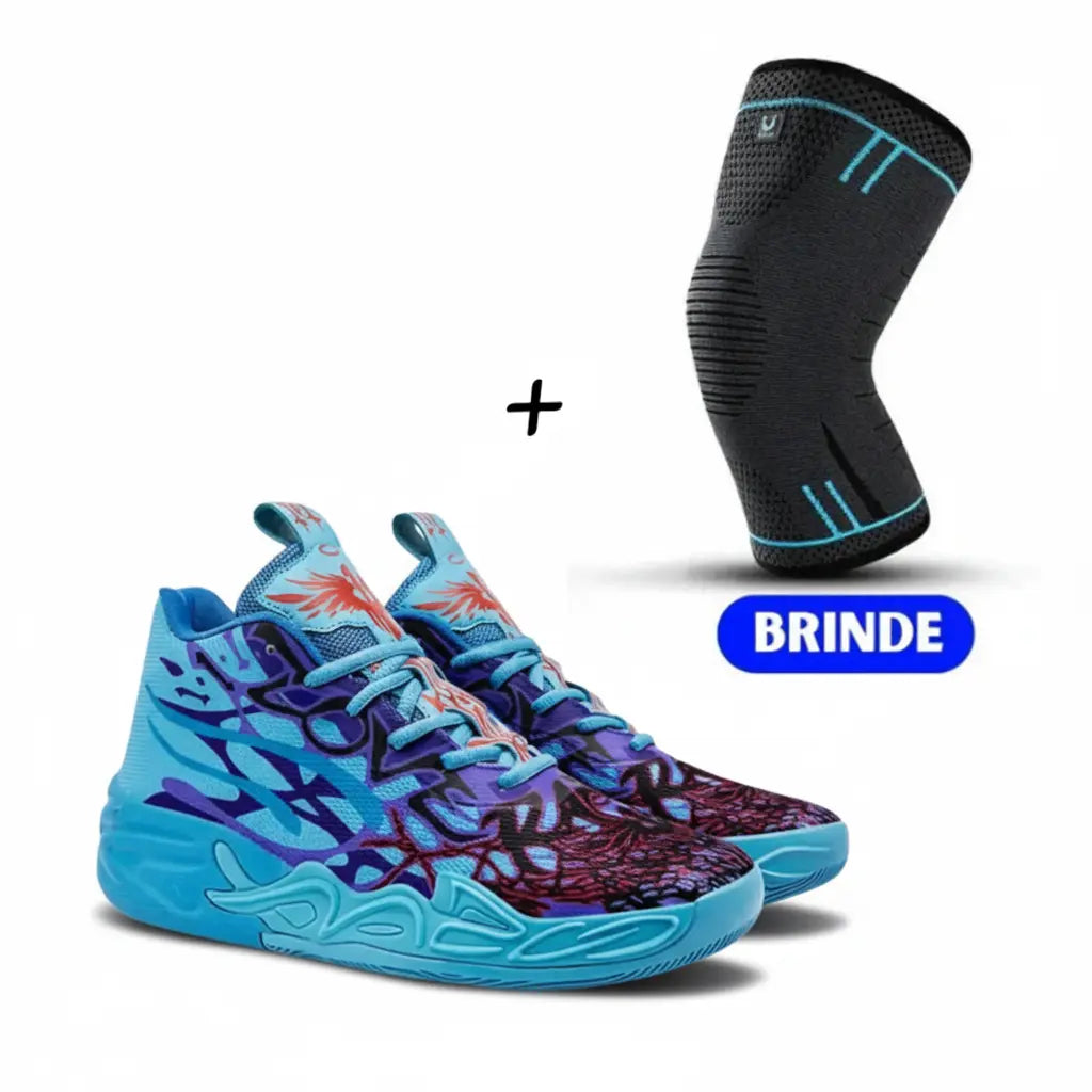 KIT Tênis de Vôlei Impact Blaze + Joelheira Grátis