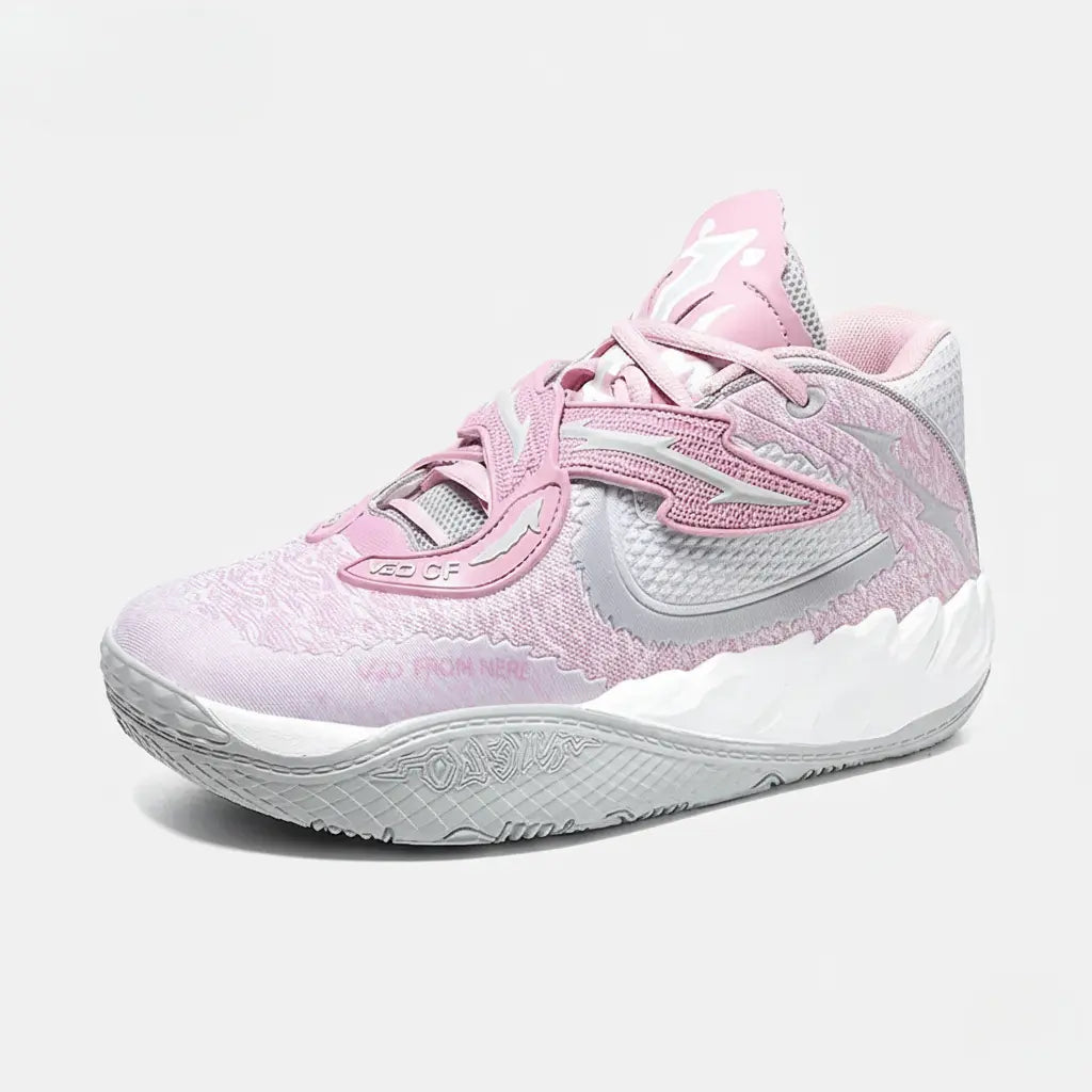 Tênis de Vôlei Creed Pro - Alto Desempenho Antiderrapante- Rosa Claro