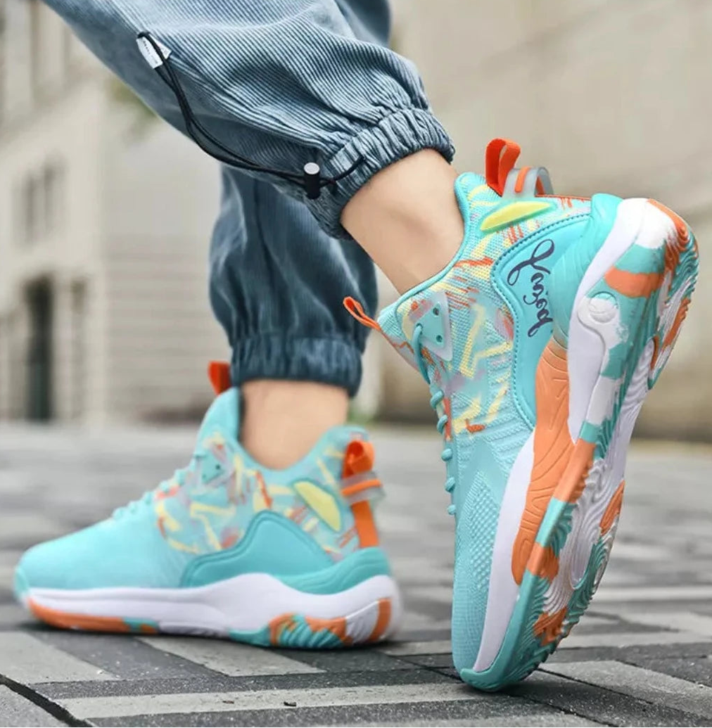 Tênis de Basquete SuperX Original | Antiderrapante e Confortável