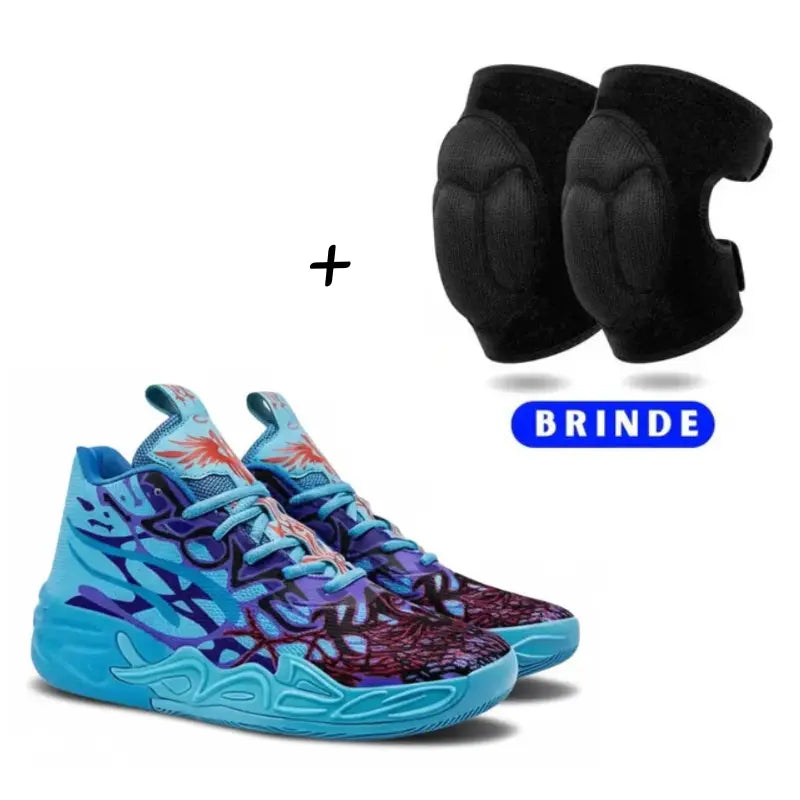 KIT Tênis de Vôlei Impact Blaze + Joelheira de Brinde