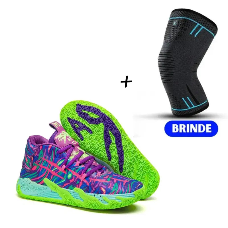 KIT Tênis de Vôlei AeroDunk + Joelheira Grátis