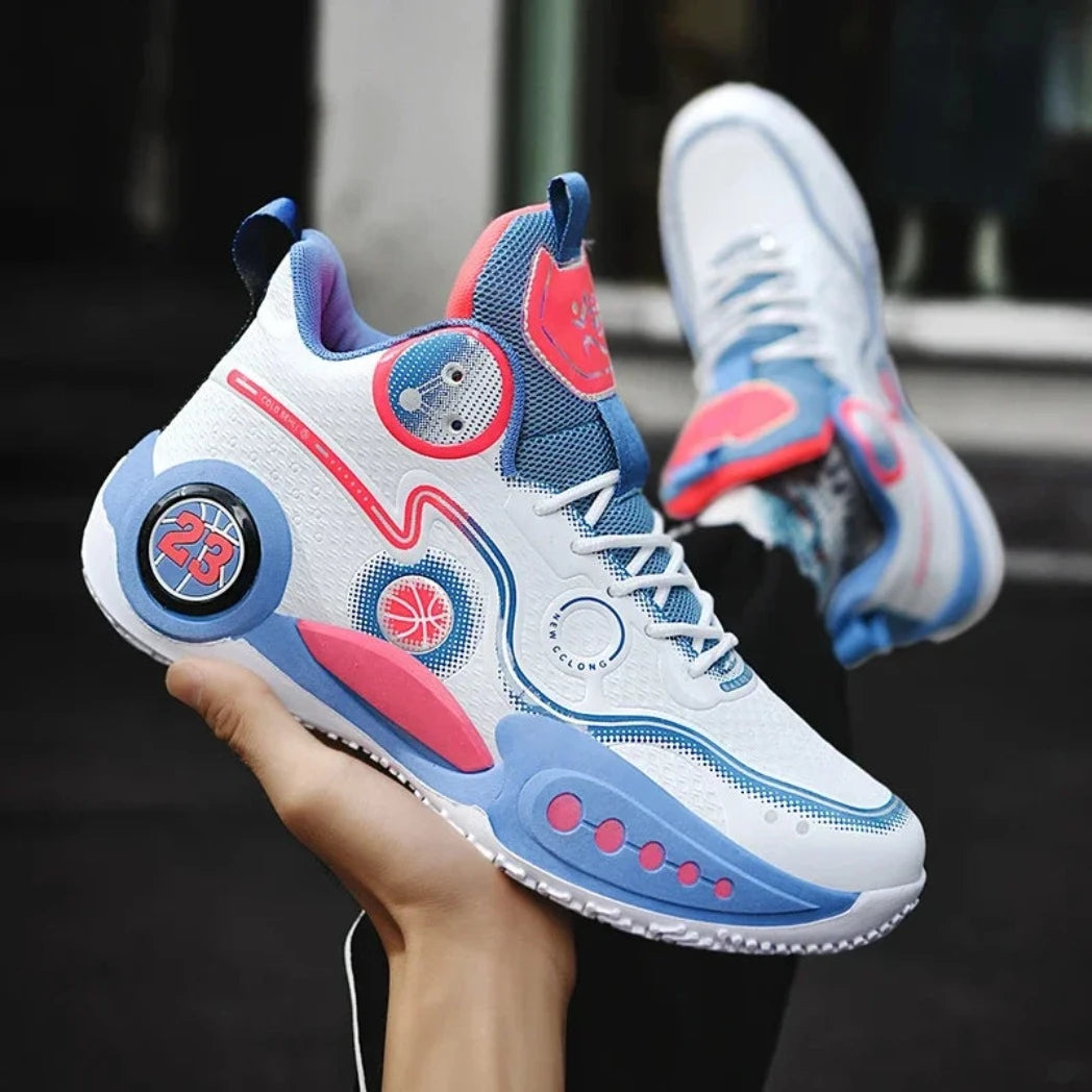 Tênis De Basquete Power Glide | Lançamento 2024- Azul/Branco