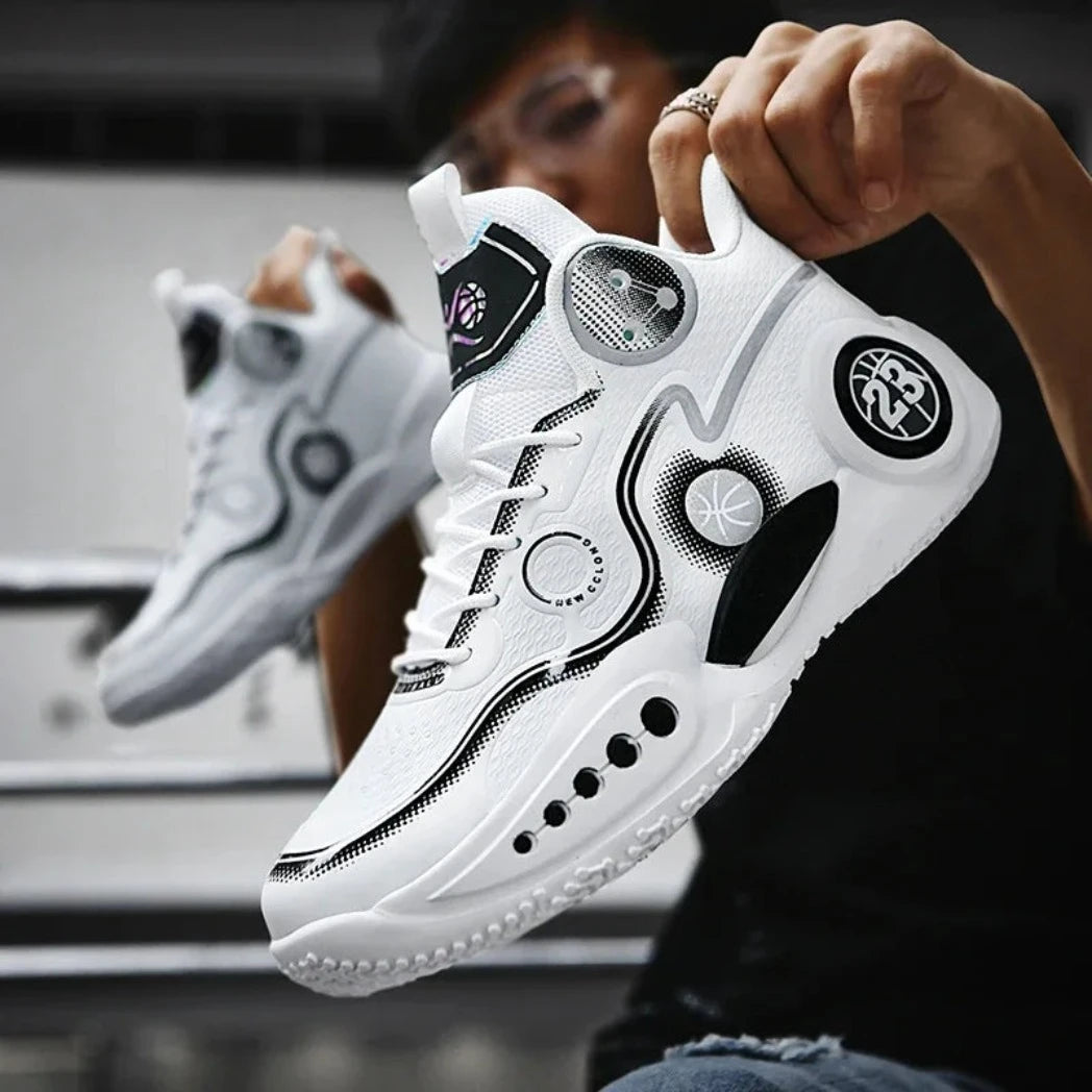 Tênis De Basquete Power Glide | Lançamento 2024- Preto/Branco