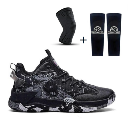 Kit Trio Set: Tênis de Vôlei + Manguito + Joelheira