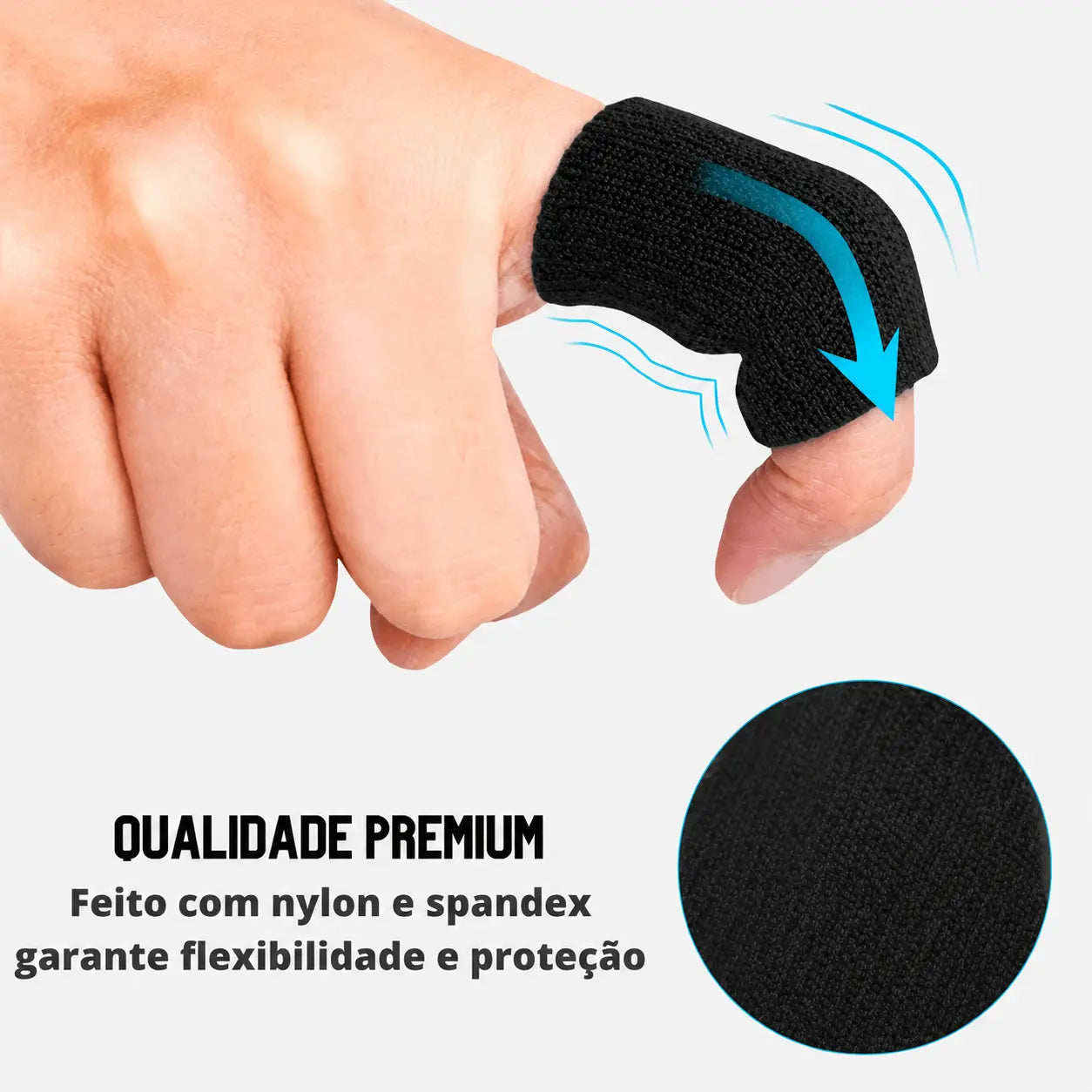 Protetor De Dedos Para Vôlei 10 peças - SV15