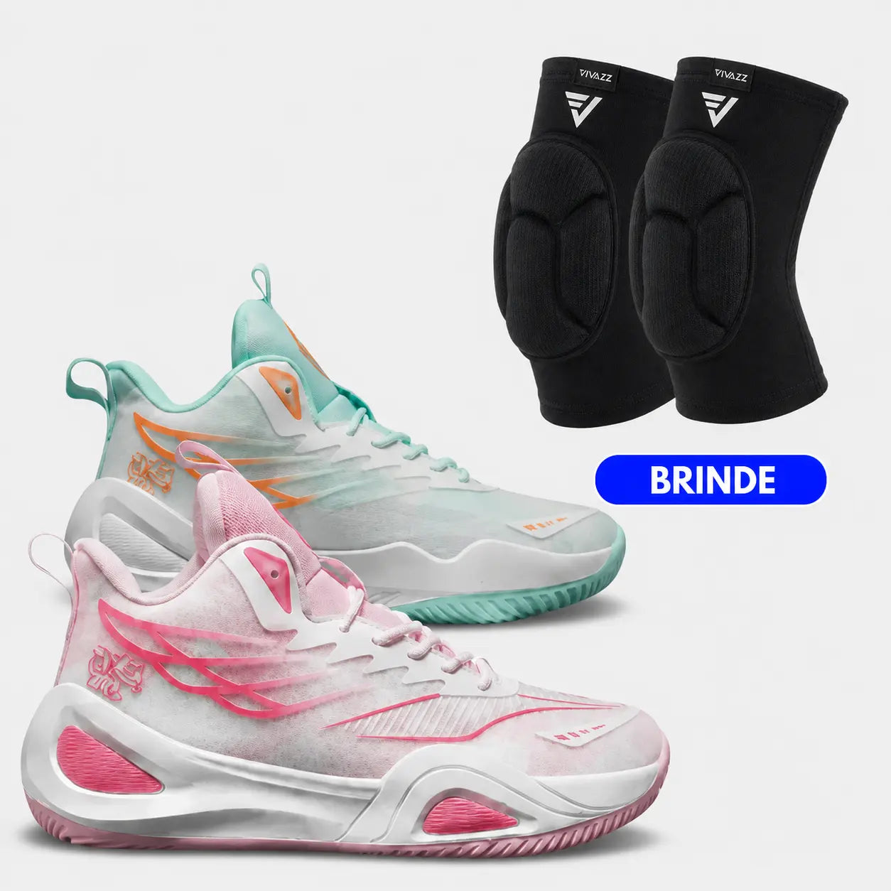 KIT Tênis de Vôlei DunkX + Joelheira de Brinde