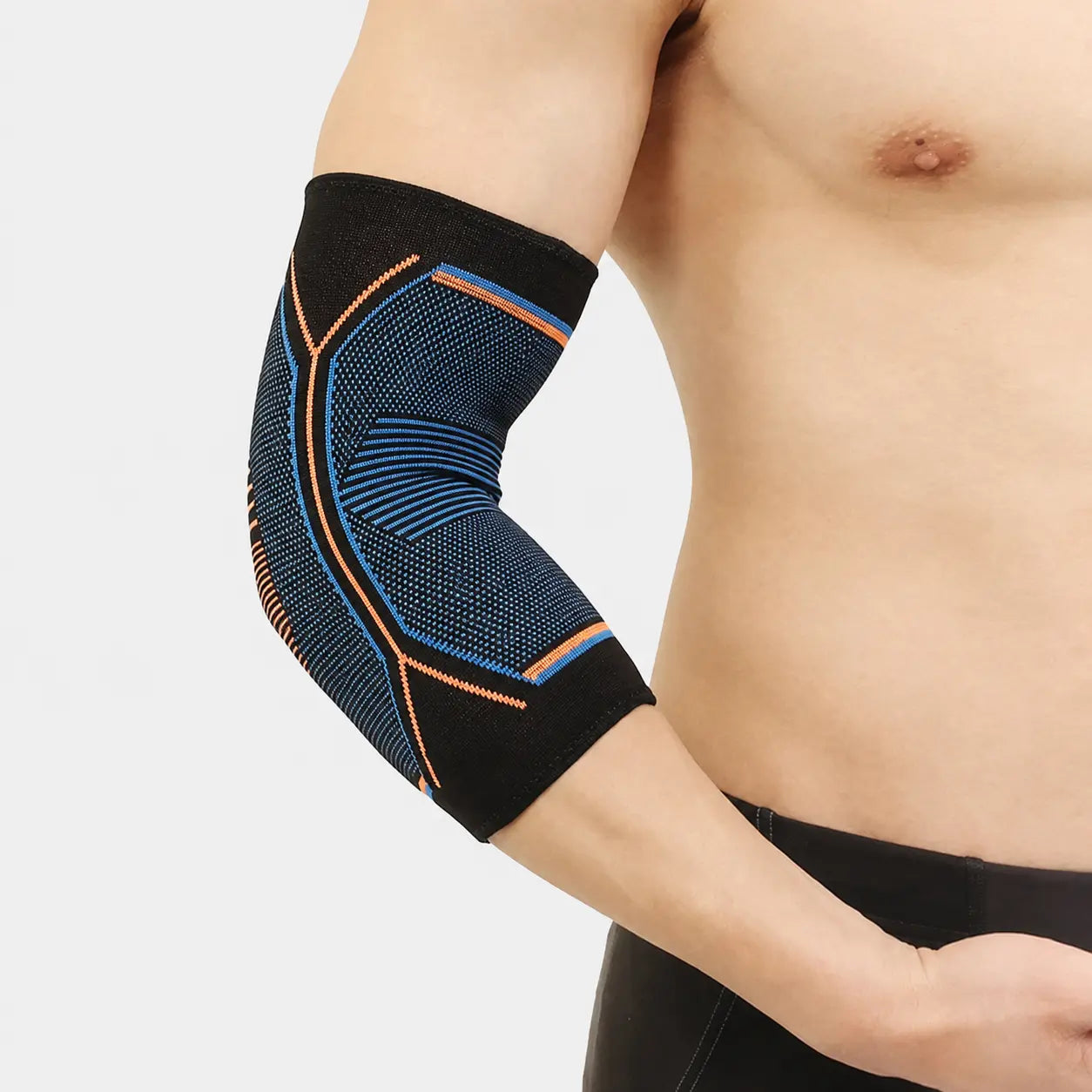 Protetor Articular de Cotovelo para Treinos Intensos de Basquete | Compressão Ajustável e Alta Resistência