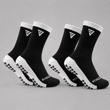 Kit 2 Meias Vivazz Antiderrapante Profissional 3.0 - Cano médio Para Vôlei e Basquete