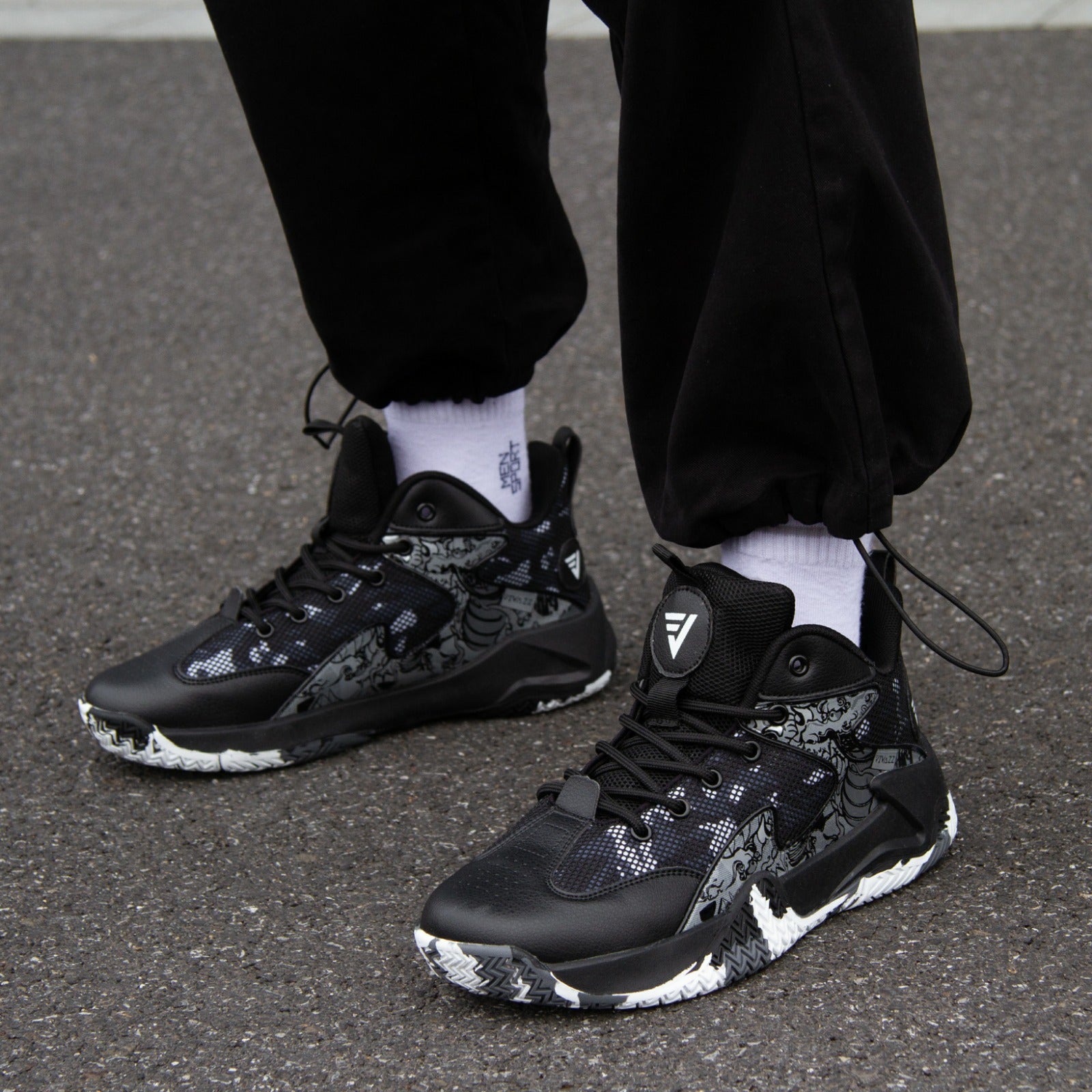 Tênis de Vôlei All Black Grafite - VIVAZZ- Preto