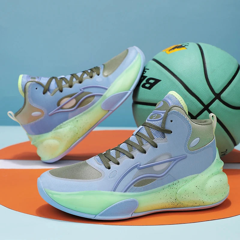 Tênis FlexStride Unissex Para Basquete-Azul Claro