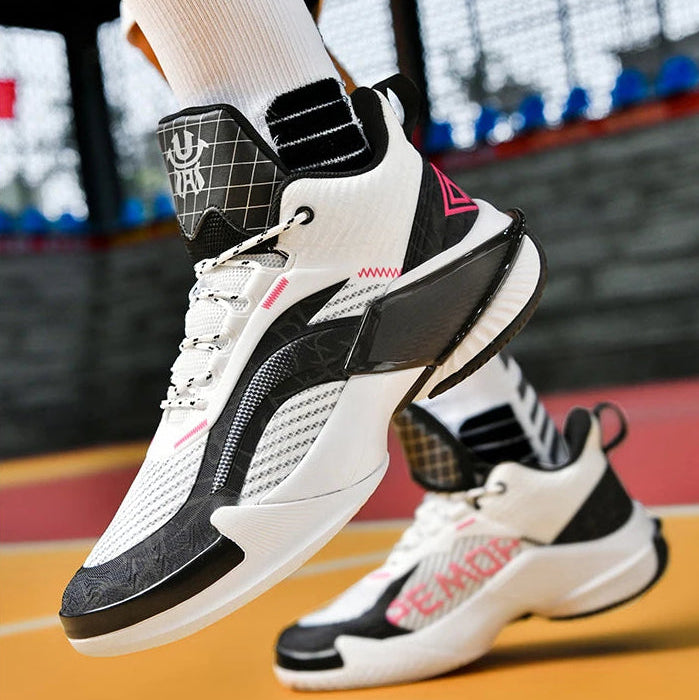 Tênis de Basquete e Vôlei Bounce Pro | Amortecimento Duplo e Grip Antiderrapante- Branco