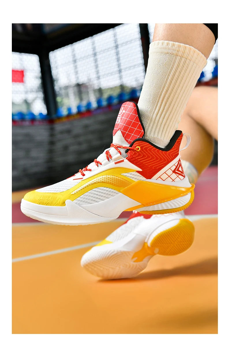 Bounce Pro - Tênis de Basquete com Amortecimento Duplo e Grip Antiderrapante