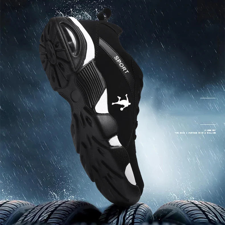 Tênis de Basquete e Vôlei PowerNet | Respirável e Alto Impacto-Branco