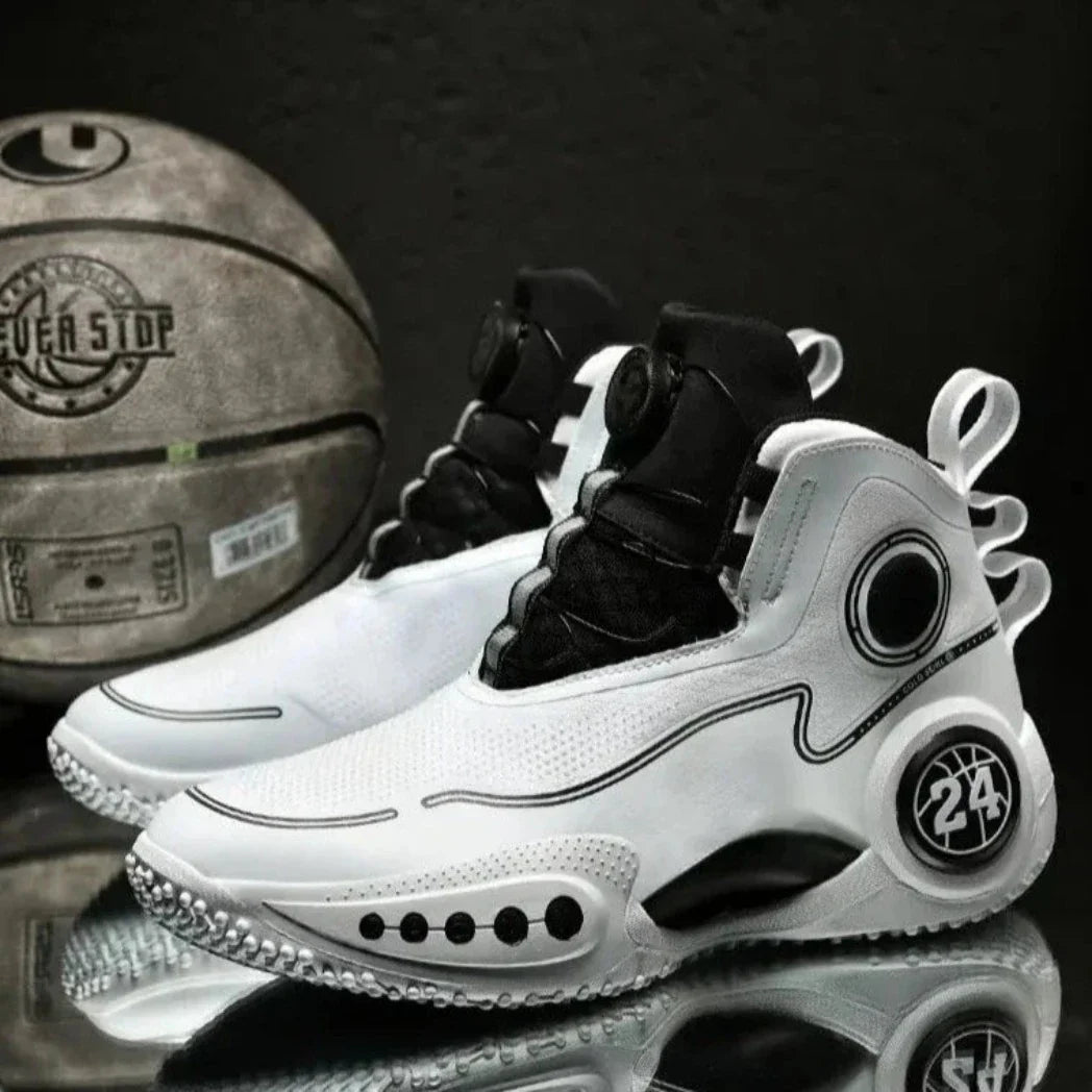 Tênis de Basquete UrbanPulse| Respirável Alta Absorção- Branco