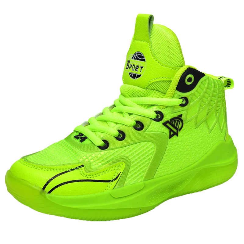 Tênis de Basquete Infantil DunkShield | Respirável e Antiderrapante