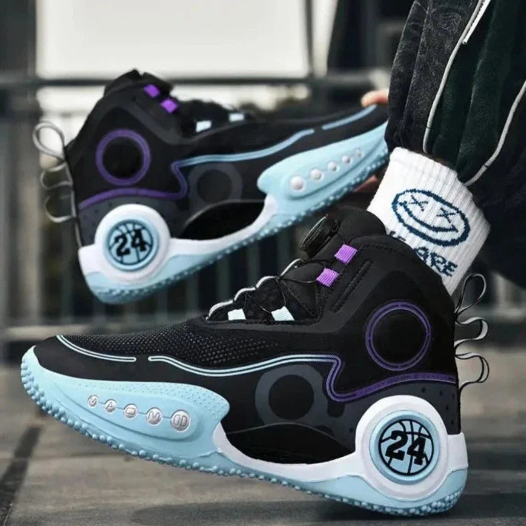 Tênis de Basquete UrbanPulse| Respirável Alta Absorção- Preto