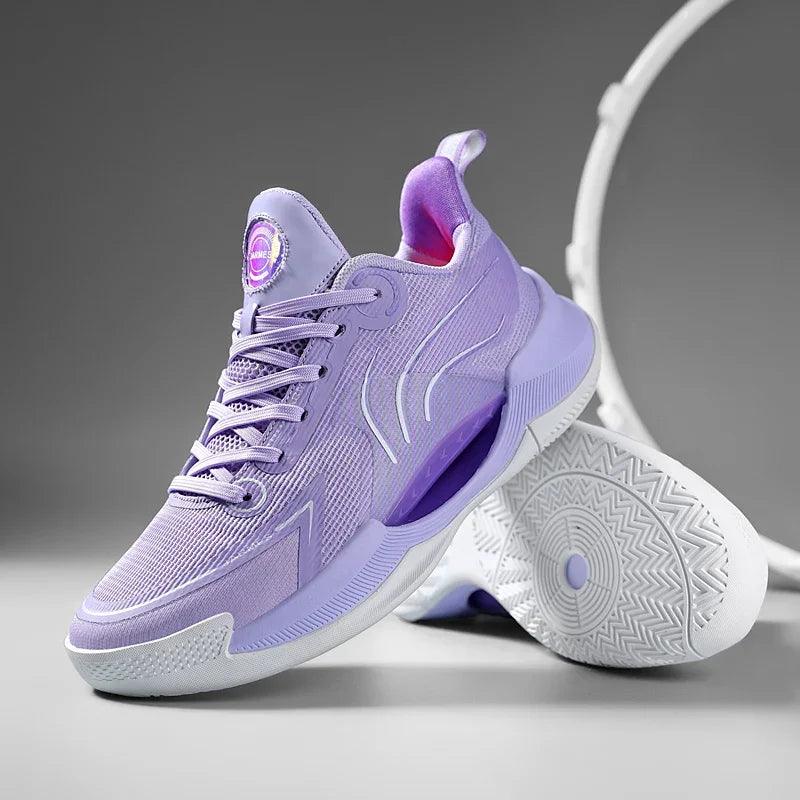 Tênis de Basquete SpeedRush | Respirável e Alto Impacto-Roxo